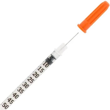 Terumo 1 mL 29G Insulin Syringes — Fixed Needle, Sterile