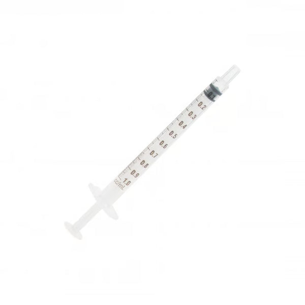 Luer-Slip Syringes — Sterile, Latex-Free